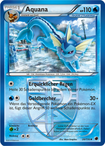 Aquana 0134 deutsche Pokémon Karten Komplette Übersicht mit Preisen