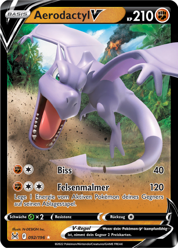 Aerodactyl V - 92 - Verlorener Ursprung