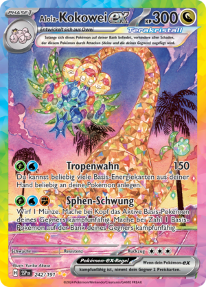 Alola-Kokowei-ex-242-Stürmische Funken