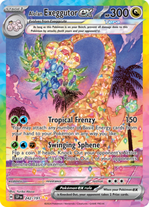 Alolan Exeggutor ex-242-Surging Sparks