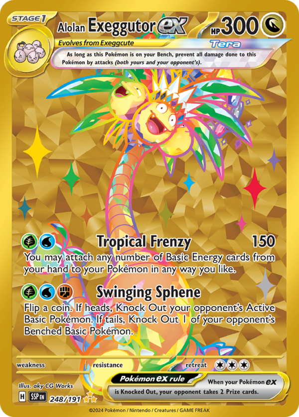 Alolan Exeggutor ex-248-Surging Sparks