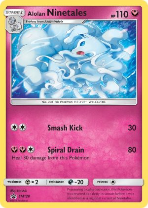 Alolan Ninetales - SM128 - Sun & Moon Promos