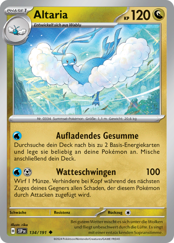 Altaria-134-Stürmische Funken