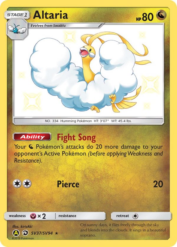 Altaria - SV37 - Dragon Majesty