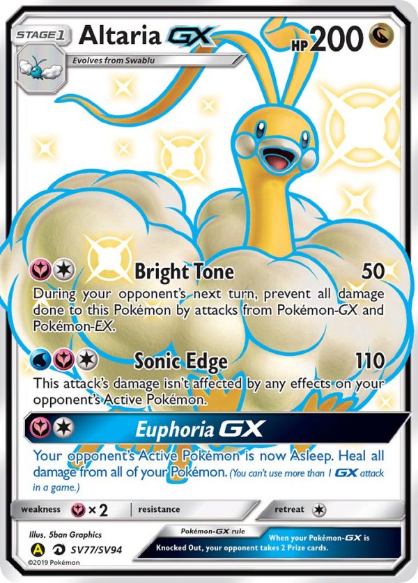 Altaria-GX - SV77 - Dragon Majesty