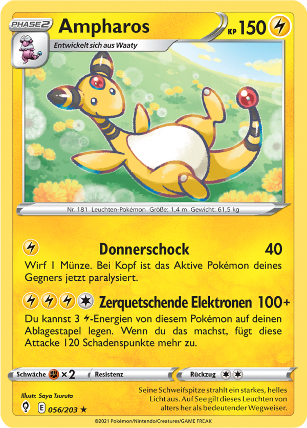 Ampharos - 56 - Drachenwandel