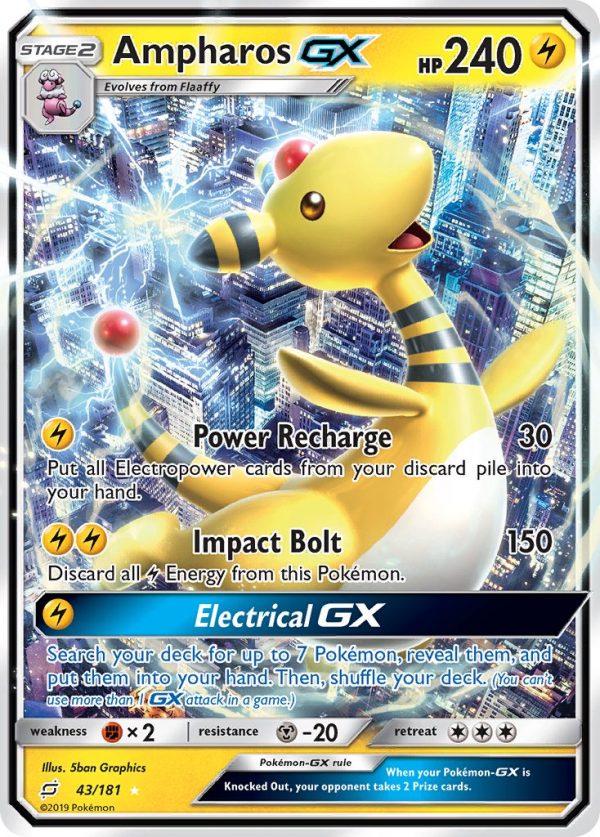 Ampharos-GX - 43 - Team Up