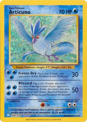 Articuno-009-Pokemon TCG Classic - Blastoise