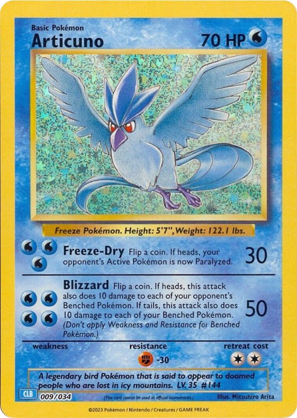 Articuno-009-Pokemon TCG Classic - Blastoise