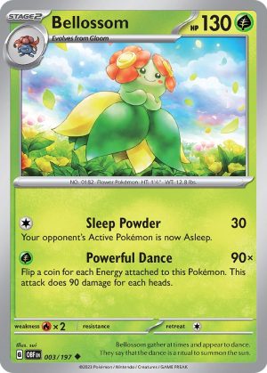 Bellossom - #0182 -  Pokédex