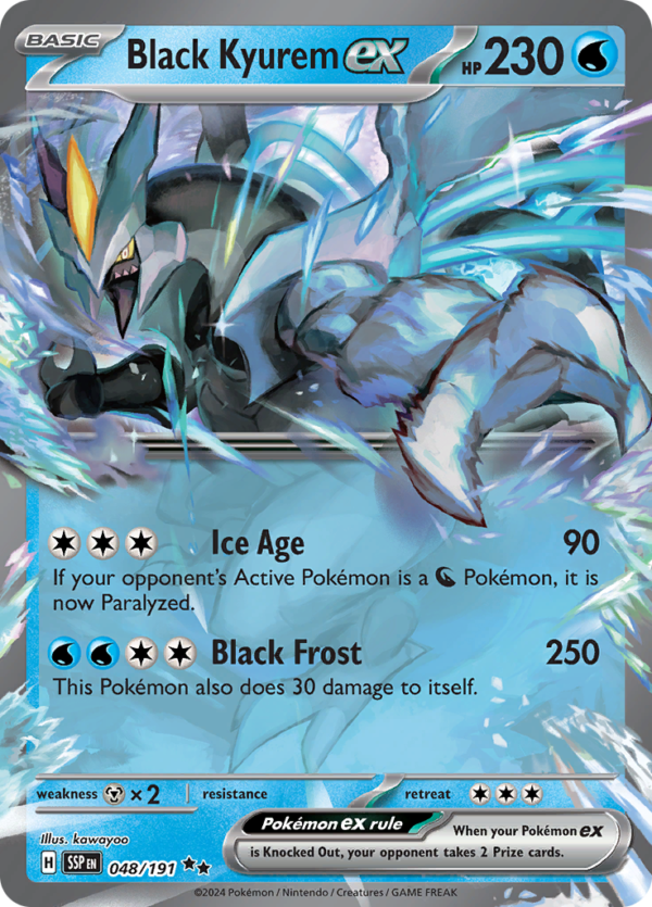 Black Kyurem ex-48-Surging Sparks