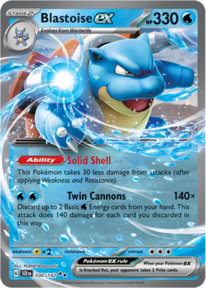 Blastoise ex-30-Stellar Crown