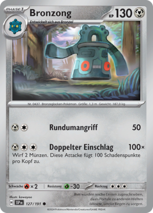 Bronzong-127-Stürmische Funken