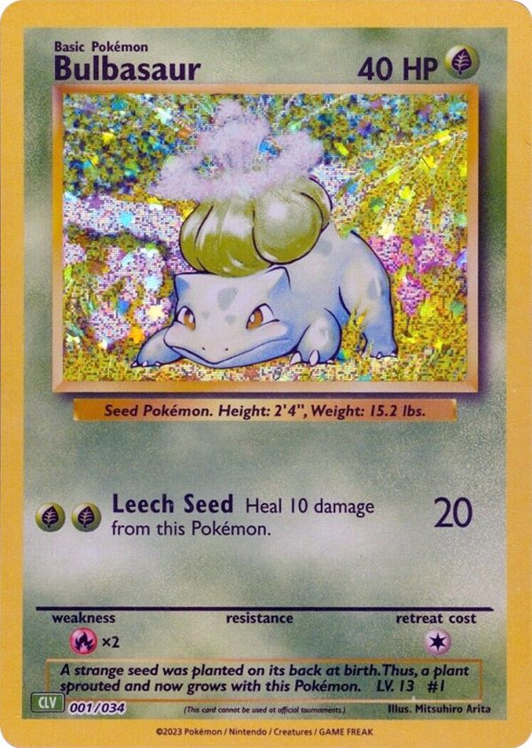 Bulbasaur-001-Pokemon TCG Classic - Venusaur