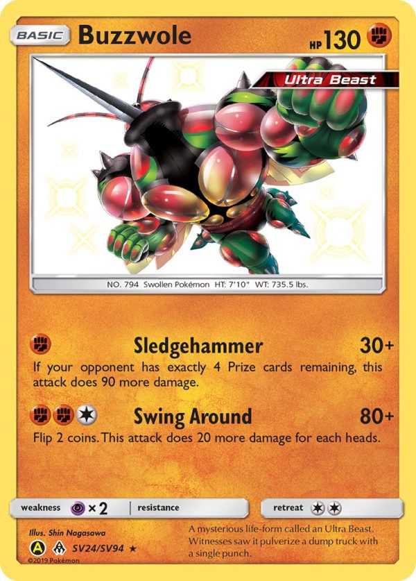 Buzzwole SV24/SV94 - Wert, Bild, Künstler & Seltenheit | Pokemonkarte.de