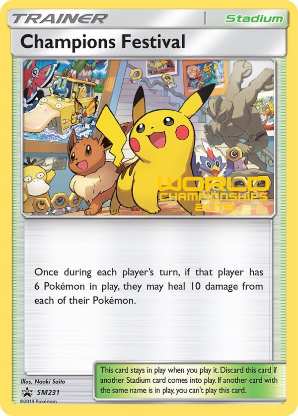 Champions Festival - SM231 - Sun & Moon Promos