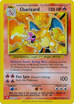 Charizard-003-Pokemon TCG Classic - Charizard