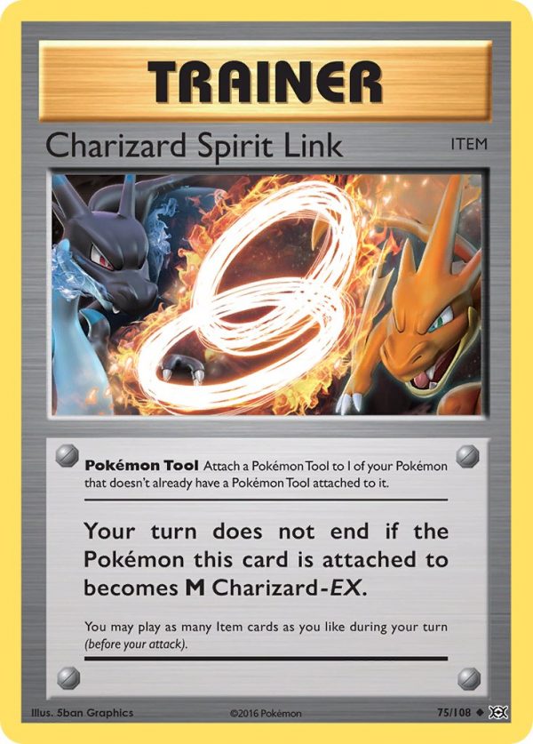 Charizard Spirit Link - 75 - Evolutions