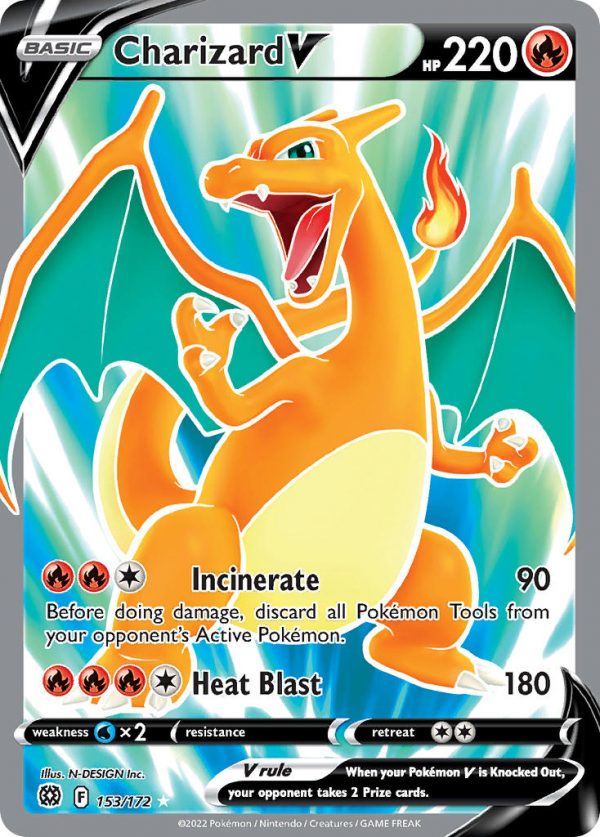 Charizard V - 153 - Brilliant Stars