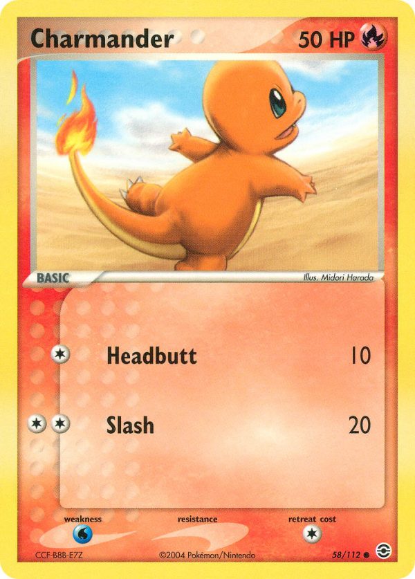 Charmander - 58 - FireRed & LeafGreen