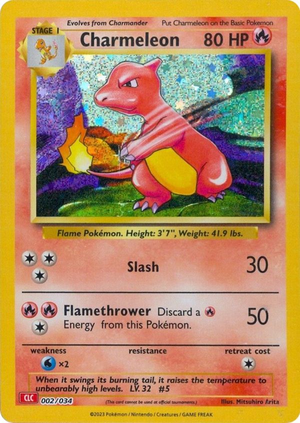 Charmeleon-002-Pokemon TCG Classic - Charizard