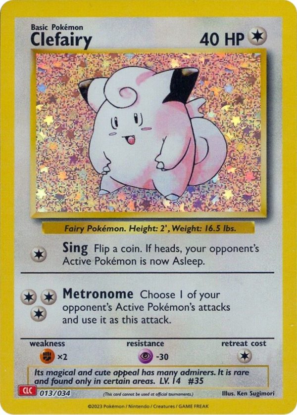 Clefairy-013-Pokemon TCG Classic - Charizard