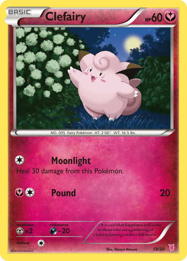 Clefairy-19-XY Trainer Kit Wigglytuff