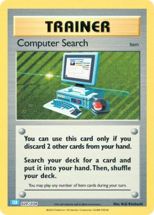 Computer Search-020-Pokemon TCG Classic - Blastoise