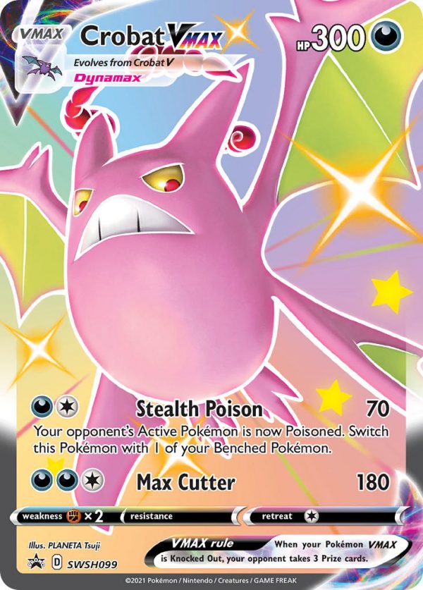 Crobat VMAX - SWSH099 - Sword & Shield Promos