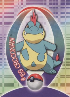 Croconaw-8 of 62-Johto series