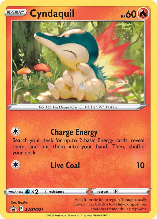 Cyndaquil - SWSH221 - Sword & Shield Promos