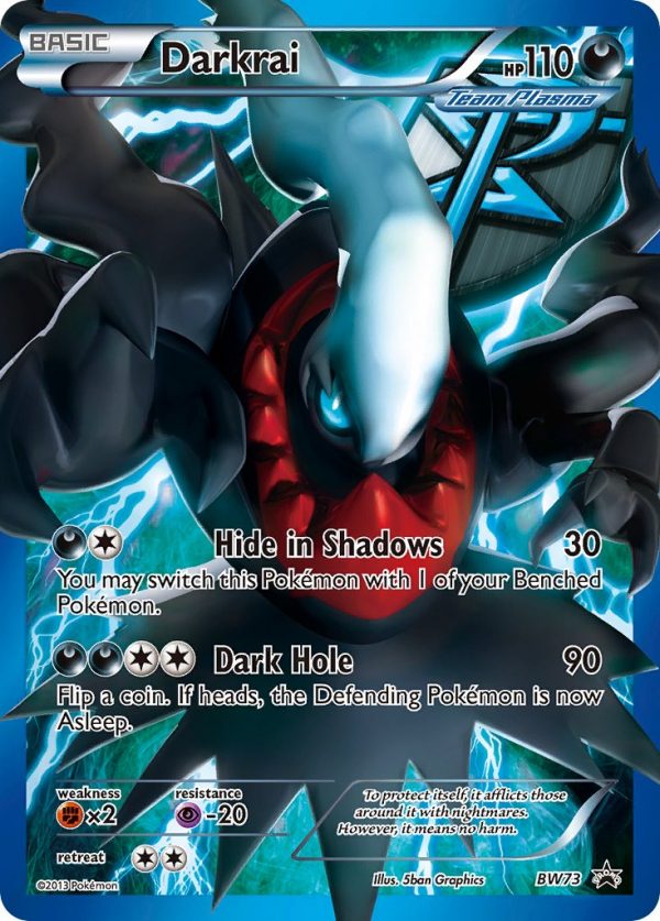 Darkrai - BW73 - Black & White Promos