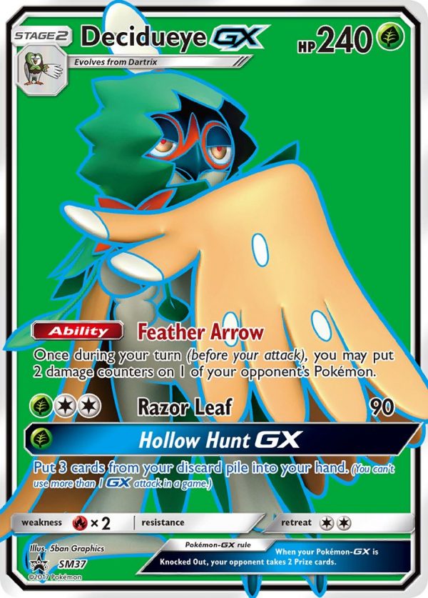 Decidueye-GX - SM37 - Sun & Moon Promos