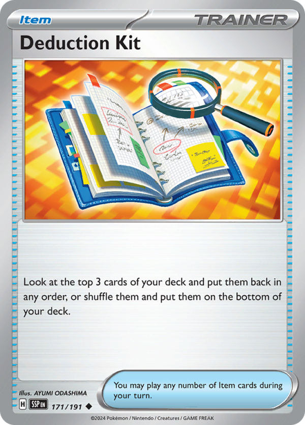 Deduction Kit-171-Surging Sparks