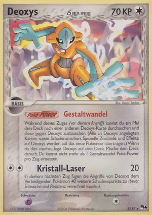 Deoxys δ-POP Serie 4