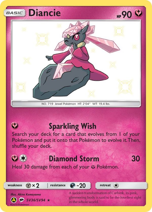 Diancie - SV36 - Burning Shadows