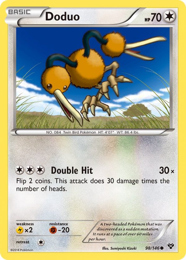 Doduo - 98 - XY