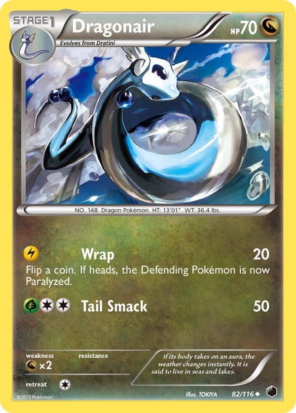 Dragonair - 82 - Plasma Freeze|Dragonair - 82 - reverse holo - Plasma Freeze