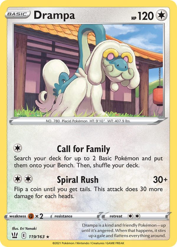 Drampa - 119 - Battle Styles