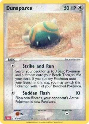 Dunsparce-015-Pokemon TCG Classic - Charizard