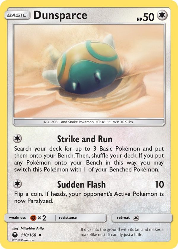 Dunsparce - 110 - Celestial Storm