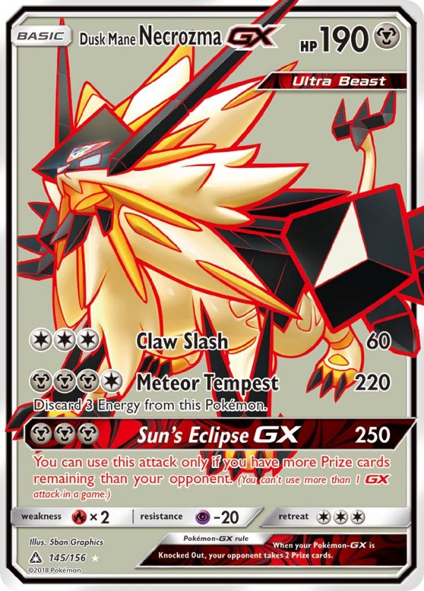 Dusk Mane Necrozma-GX - 145 - Ultra Prism