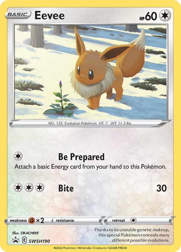 Eevee - SWSH190 - Sword & Shield Promos