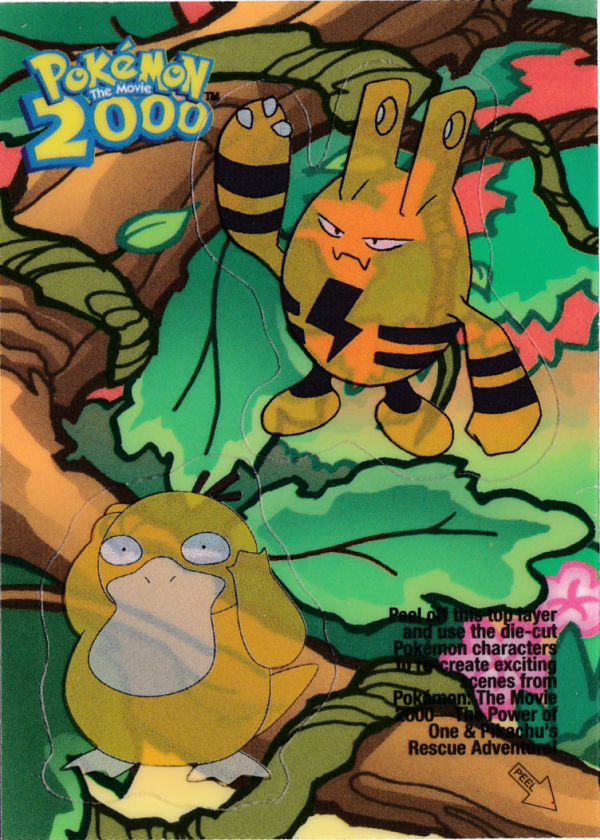 Elekid and Psyduck-9 of 10-Pokemon the Movie 2000