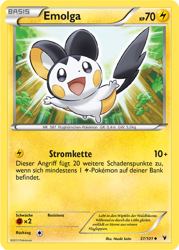 Emolga - 37 - Königliche Siege