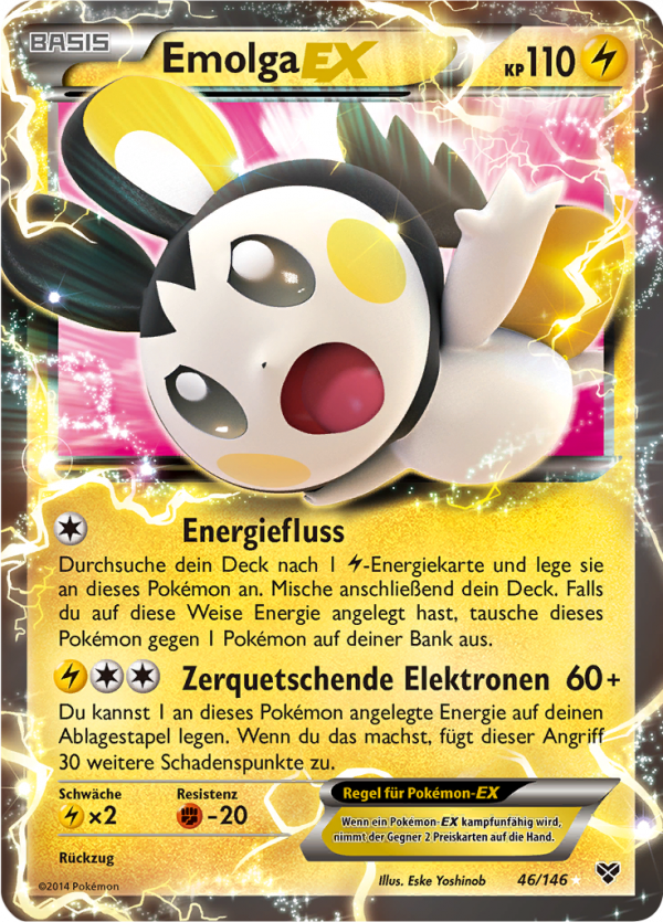 Emolga-EX - 46 - XY