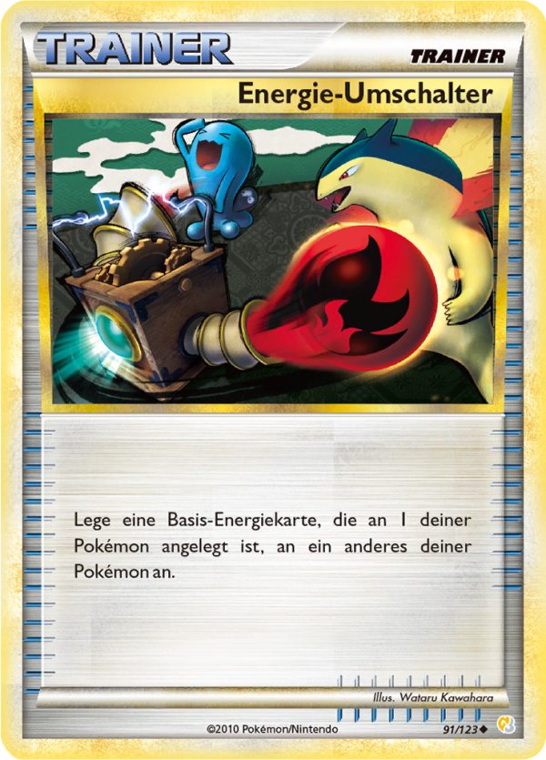 Energie-Umschalter - 91 - HeartGold & SoulSilver