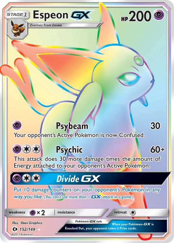 Espeon-GX - 152 - Sun & Moon