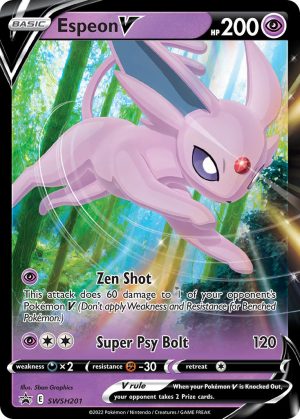 Espeon V - SWSH201 - Sword & Shield Promos