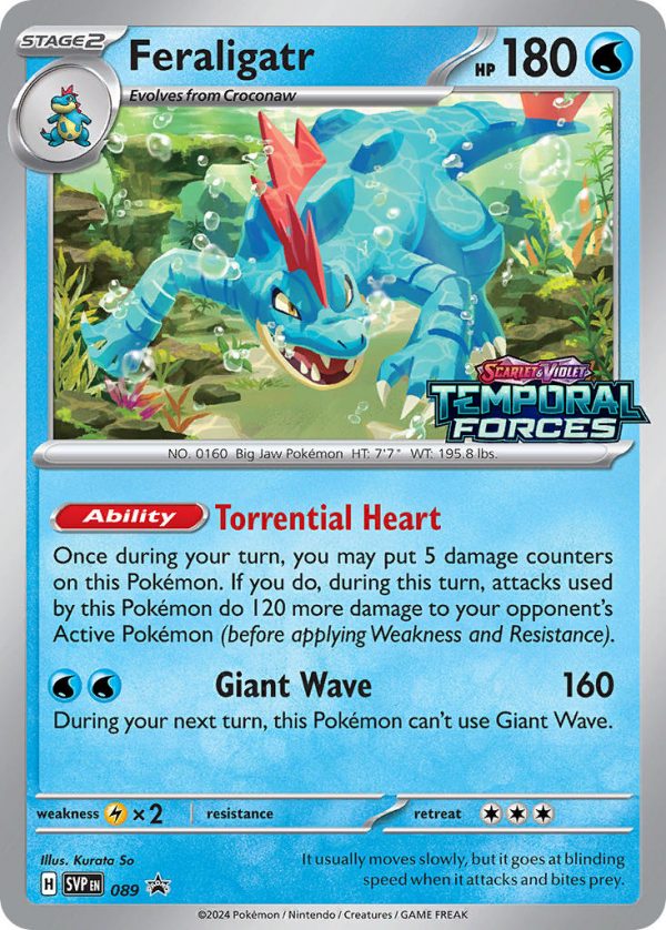 Feraligatr-089-Scarlet & Violet Promos